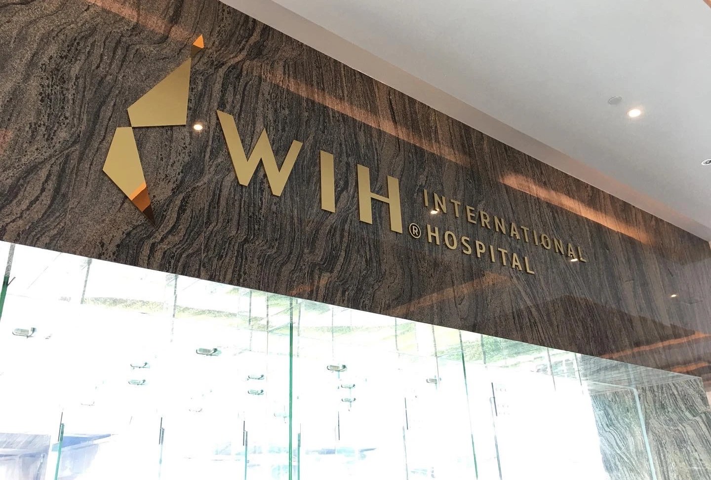 WIH signage